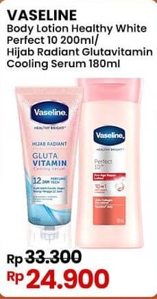 Promo Harga Vaseline Body Lotion/Body Serum  - Indomaret