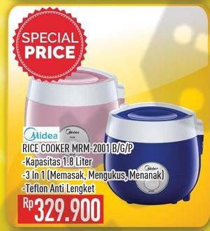 Promo Harga MIDEA MRM-2001 Rice Cooker  - Hypermart