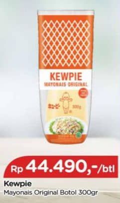 Promo Harga Kewpie Mayonnaise Original 300 gr - TIP TOP
