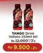 Promo Harga TANGO Drink Velluto Chocolate per 2 botol 250 ml - Indomaret