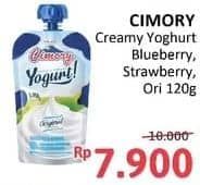 Promo Harga Cimory Squeeze Yogurt Blueberry, Strawberry, Original 120 gr - Alfamidi