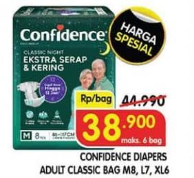 Confidence Adult Classic Night Ekstra Serap & Kering