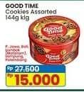 Promo Harga Good Time Chocochips Assorted Cookies Tin 149 gr - Indomaret