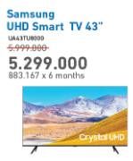 Promo Harga SAMSUNG UHD Smart TV 43"  - Electronic City