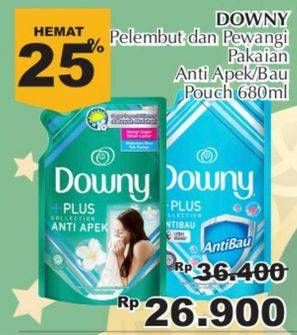 Promo Harga DOWNY Pewangi Pakaian Anti Apek, Anti Bau 680 ml - Giant