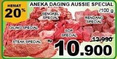Promo Harga Daging Sop/ Rendang/ Steak/ Giling/ Sengkel Spesial Aussie  - Giant