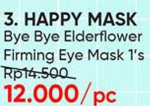 Promo Harga HAPPY MASK Eye Mask Elderflower  - Guardian