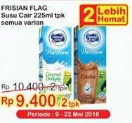 Promo Harga FRISIAN FLAG Susu UHT Purefarm All Variants per 2 pcs 225 ml - Indomaret