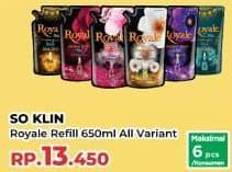 Promo Harga So Klin Royale Parfum Collection All Variants 650 ml - Yogya