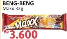 Promo Harga Beng-beng Wafer Chocolate Maxx 32 gr - Alfamidi