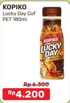 Promo Harga Kopiko Lucky Day 180 ml - Alfamart