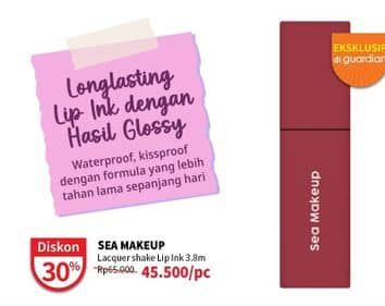 Promo Harga Sea Makeup Lacquer Shake Lip Ink  - Guardian