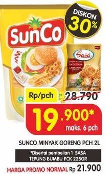 Promo Harga SUNCO Minyak Goreng 2 ltr - Superindo