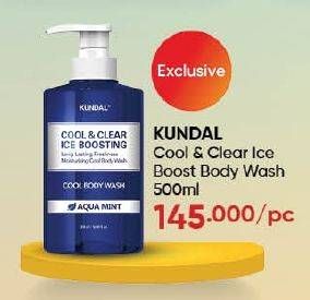 Promo Harga Kundal Cool & Clear Ice Boost Body Wash 500 ml - Guardian