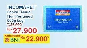 Promo Harga INDOMARET Facial Tissue Non Perfumed 900 gr - Indomaret