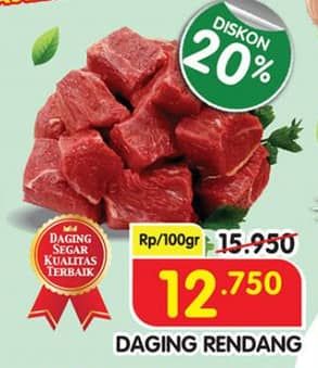 Daging Rendang Sapi