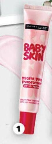 Promo Harga MAYBELLINE Baby Skin Instant Pink Transformer 30 ml - Guardian