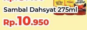 Promo Harga INDOFOOD Sambal Pedas Dahsyat 275 ml - Yogya