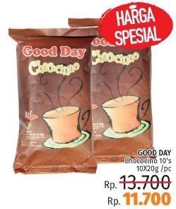 Promo Harga Good Day Instant Coffee 3 in 1 per 10 sachet 20 gr - LotteMart