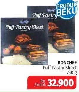 Promo Harga Bonchef Puff Pastry Sheets 750 gr - Lotte Grosir