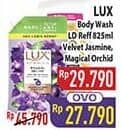 Promo Harga LUX Botanicals Body Wash Velvet Jasmine, Magical Orchid 850 ml - Hypermart