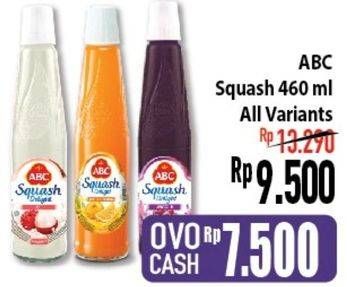 Promo Harga ABC Syrup Squash Delight All Variants 460 ml - Hypermart