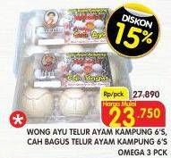 Promo Harga Wong Ayu/Cah Bagus Telur Ayam Kampung   - Superindo