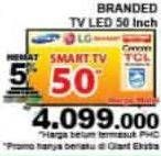 Promo Harga BRANDED LED TV 50"  - Giant