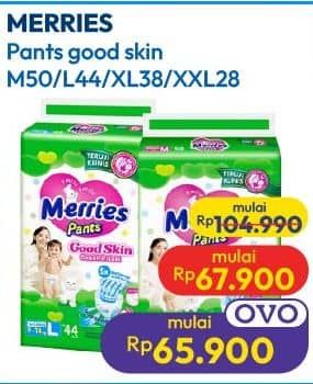 Promo Harga Merries Pants Good Skin XXL28 28 pcs - Hypermart