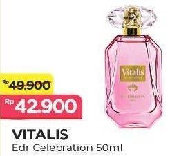 Promo Harga VITALIS Eau De Toilette Royale Celebration 50 ml - Alfamart