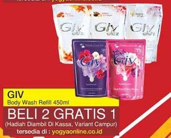 Promo Harga GIV Body Wash 450 ml - Yogya