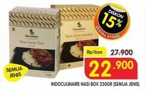 Promo Harga INDOCULINAIRE Nasi Instan All Variants 250 gr - Superindo