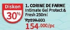 Corine De Farme Corine De Farme Intimate Gel Protect/Fresh  Diskon 30%, Harga Promo Rp154.000, Harga Normal Rp220.000