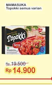 Promo Harga Mamasuka Topokki Instant Ready To Cook All Variants 134 gr - Indomaret