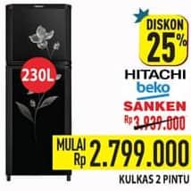 Promo Harga Hitachi, Beko, Sanken  - Hypermart