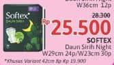 Promo Harga Softex Daun Sirih Wing 42 Cm 8 pcs - Alfamidi