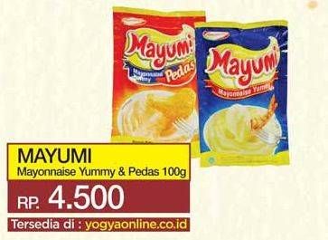Promo Harga MAYUMI Mayonnaise Pedas, Original 100 gr - Yogya