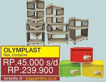 Promo Harga OLYMPLAST Container/Rak  - Yogya