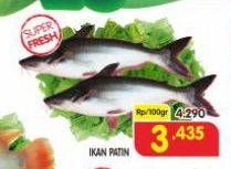 Promo Harga Ikan Patin per 100 gr - Superindo