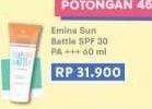 Promo Harga Emina Sun Battle SPF 30+ PA+++ 60 ml - Alfamart