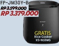 Promo Harga SHARP Air Purifier FP-JM30Y  - Courts