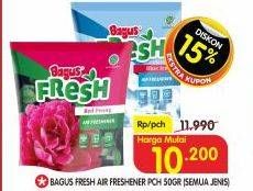 Promo Harga Bagus Fresh Air Freshener All Variants 50 gr - Superindo