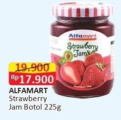 Promo Harga ALFAMART Selai Strawberry 225 gr - Alfamart