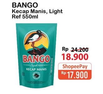 BANGO Kecap Manis/Kecap Manis Light 550ml