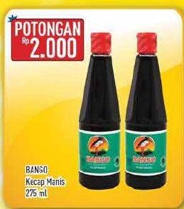 Promo Harga BANGO Kecap Manis 275 ml - Hypermart