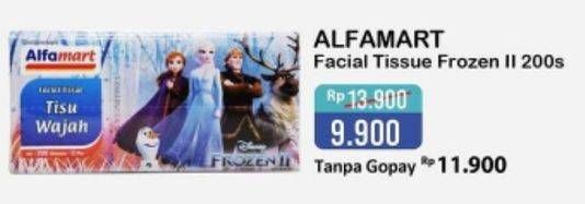 Promo Harga ALFAMART Facial Tissue Frozen 200 pcs - Alfamart