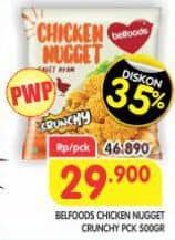Promo Harga Belfoods Nugget Chicken Nugget Stick Crunchy 450 gr - Superindo