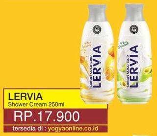 Promo Harga LERVIA Shower Cream 250 ml - Yogya