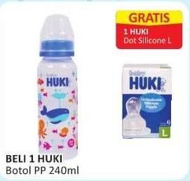 Promo Harga Huki Bottle PP 240 ml - Alfamart