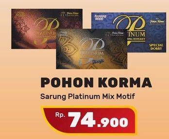 Promo Harga POHON KORMA Sarung  - Yogya